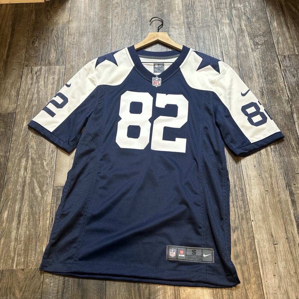 Nike Dallas Cowboys Men's Size Small #82 Witten Blue On Field Football Jersey